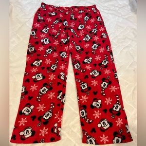 Women's/Men's Disney fleece Pajama Bottoms- Size Large